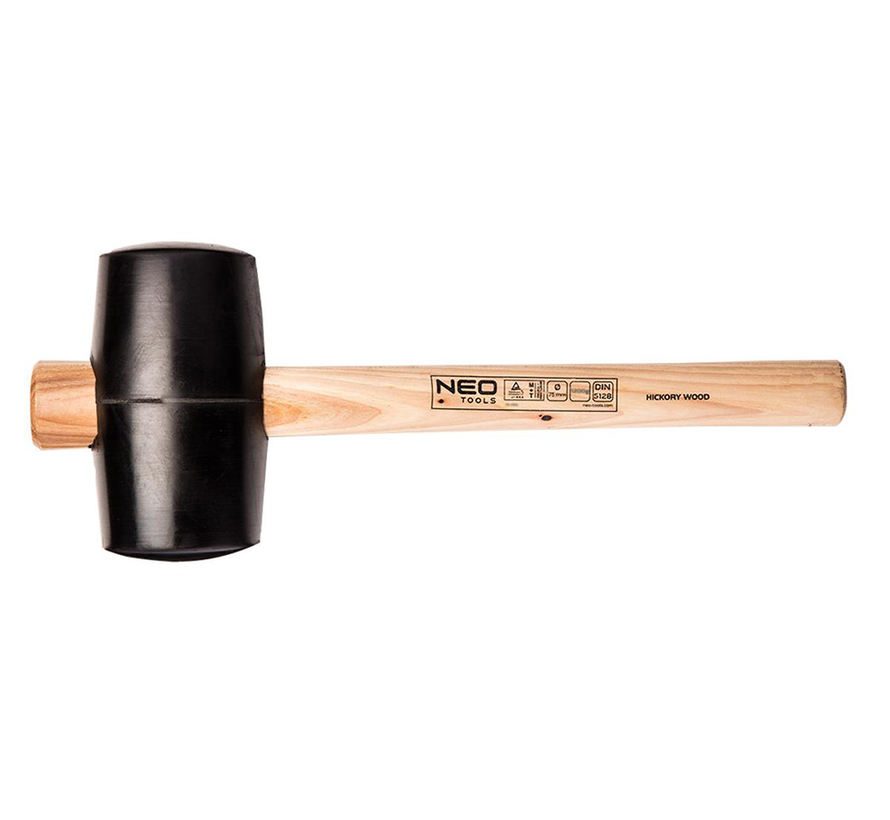 Neo - Rubberhamer - USA Hickory - 1200gr