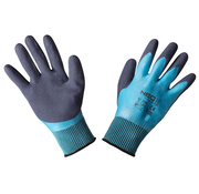 Neo - Werkhandschoenen - Latex 2 lagen - Zwart/Blauw - M8