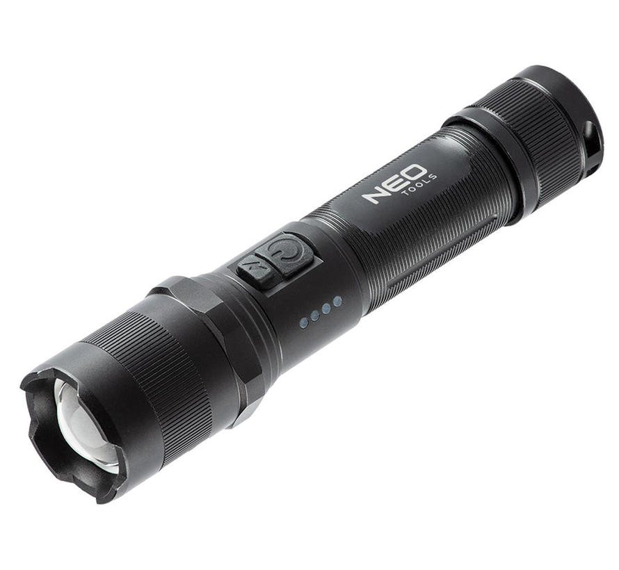 Neo - Zaklamp - OSRAM P9 LED 1000lm op Accu