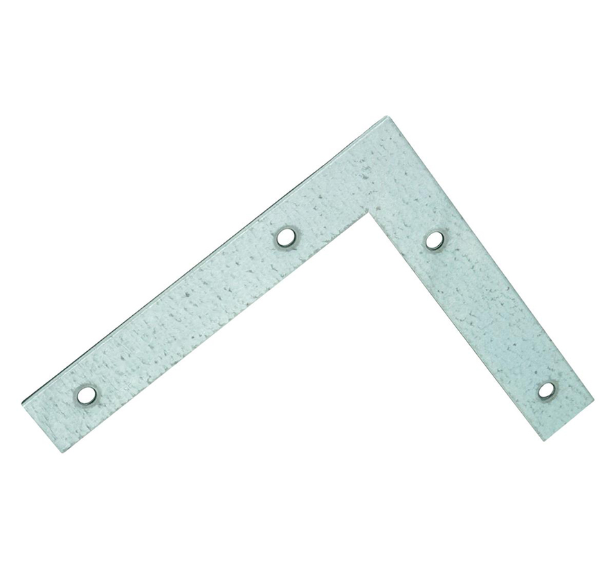 Raamhoeken - 75mm - Verzinkt (4 stuks)