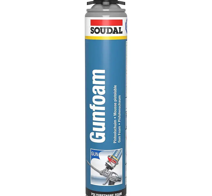 Soudal - Gunfoam - Gun/Pistoolschuim 1K - 750ml