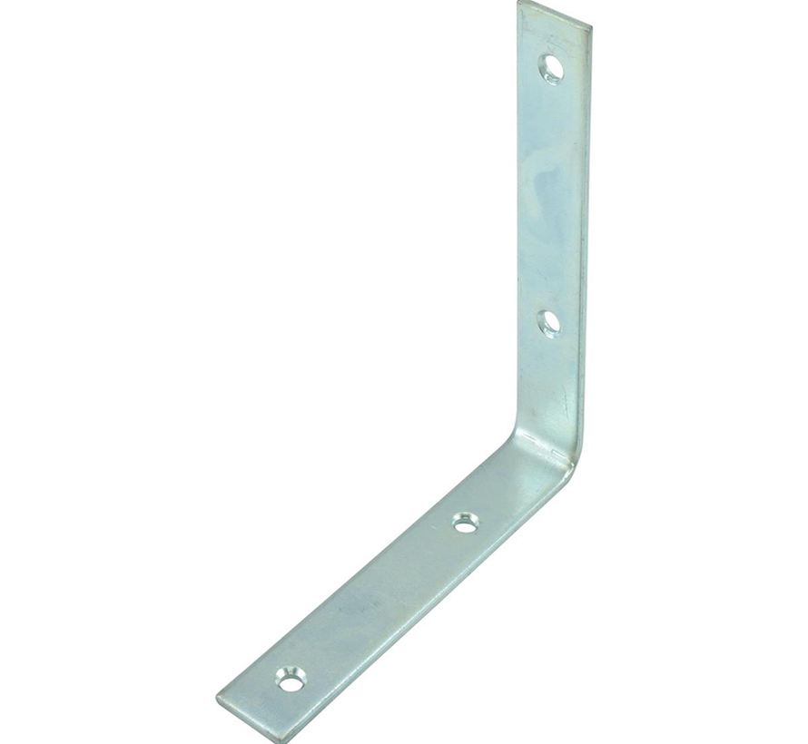 Stoelhoeken - 100mm - Verzinkt (4 stuks)
