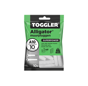 Toggler Toggler - A - Alligator pluggen - 10mm (10 stuks)