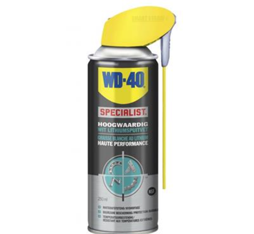 WD-40 - Specialist - Wit Lithium Spuitvet - 250ml