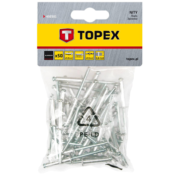 Topex - Popnagels - 4,8 x 8mm (50 stuks)