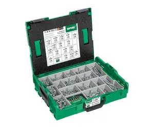 Spax - Schroeven - Torx - L-BOXX - WIROX - Assortimentskoffer