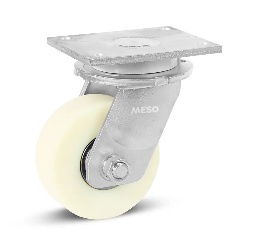 Nylon super zwaarlast zwenkwiel - 150mm -2000kg