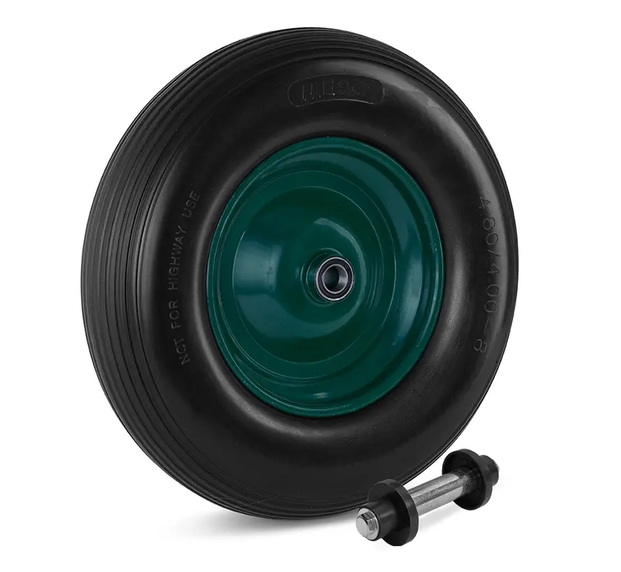 Kruiwagenwiel 4.80/4.00-8 , Anti Lek, metalen velg, Draagvermogen 200kg