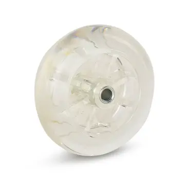 MESO Transparant meubel wiel - 75mm - 100kg