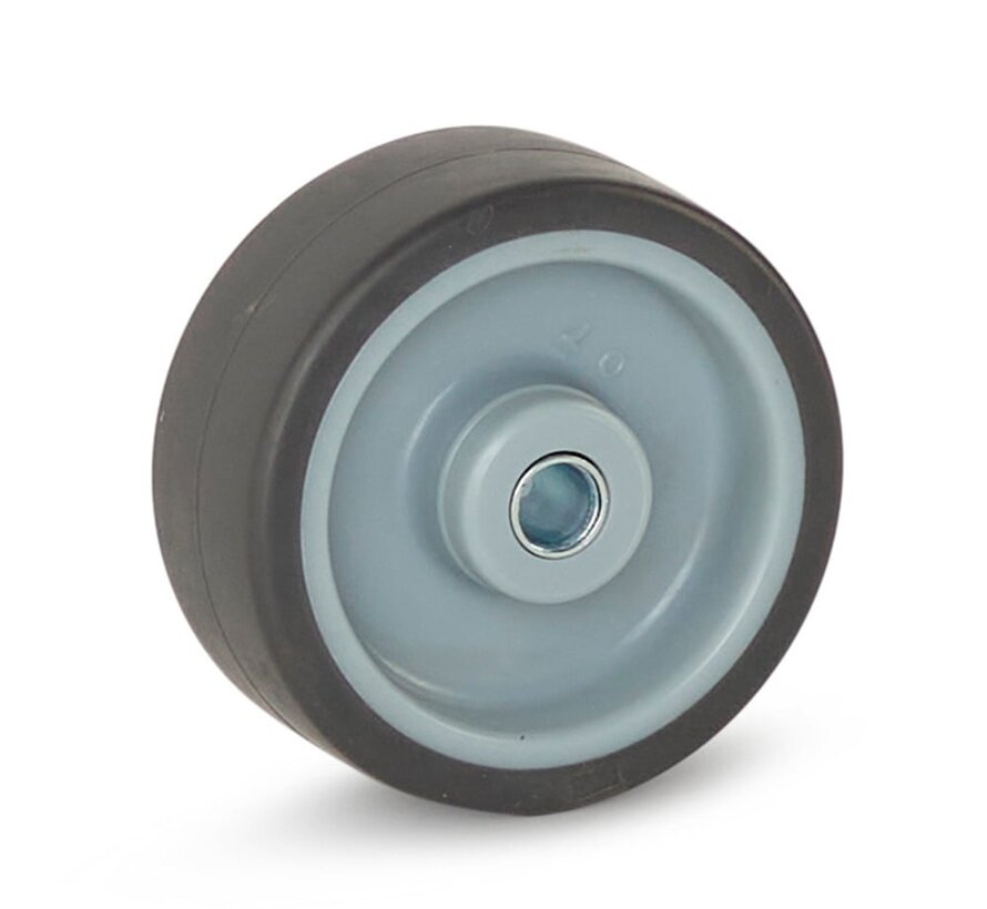 Meubel wiel - 50mm - 40kg