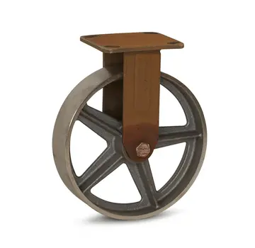 MESO Vintage Retro Design bokwiel - Gietijzer -  200mm - 500kg