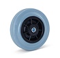 Grijs Rubber wiel 125mm - 120kg - Streeploos
