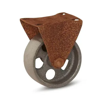 MESO Vintage Retro Design bokwiel - Gietijzer -  75mm - 80kg