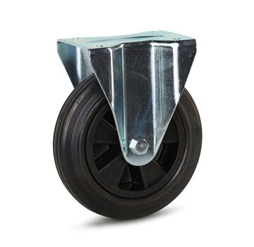 MESO Rubber bokwiel - 250mm - 250kg