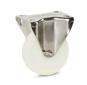 MESO Nylon RVS bokwiel - 100mm - 180kg