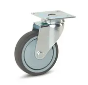 MESO Trolley zwenkwiel met topplaat - 100mm - 100kg