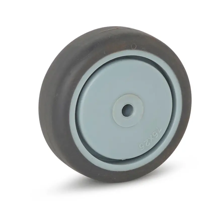Trolley wiel - 75mm - 70kg