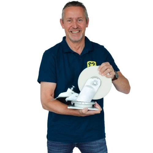 Nylon zwaarlast wielen