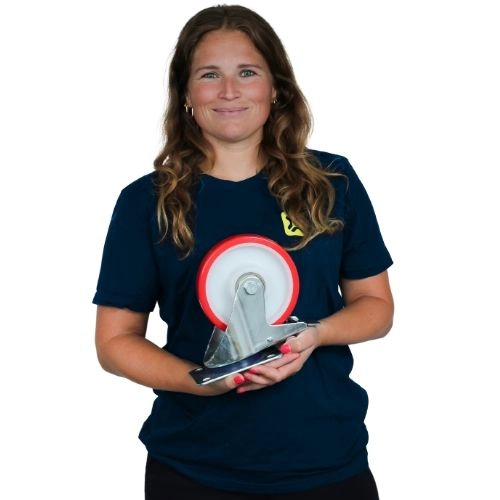 Zwenkwielen 160 mm diameter