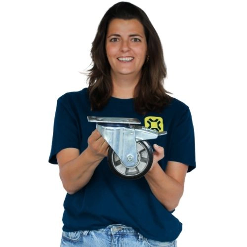 Zwenkwielen 300 kg draagvermogen