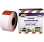 HPX - Super Afzetlint - Wit/Rood - 80mm x 500m