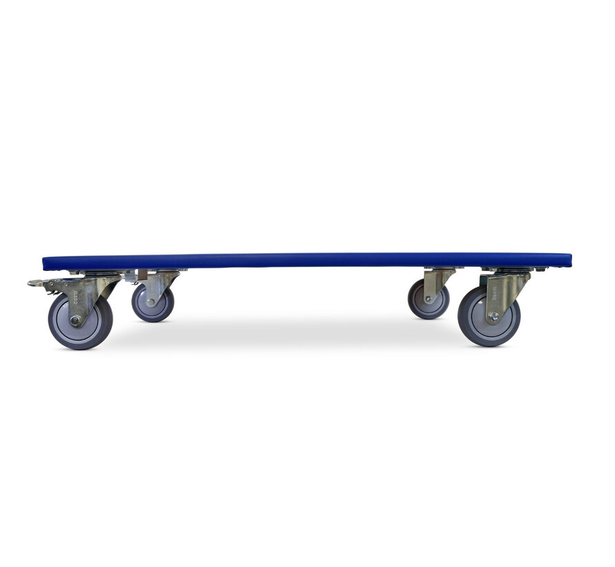 Meubelroller 2 x geremd - TPR wiel - 800mm x 600mm - 350kg