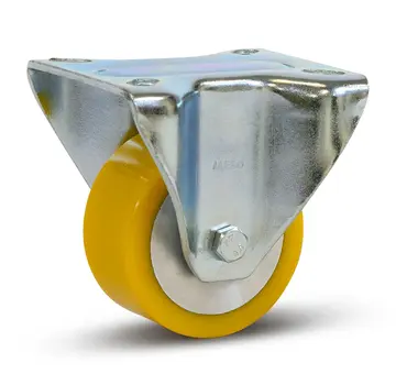 MESO PU zwaarlast bokwiel - 80mm - 300kg