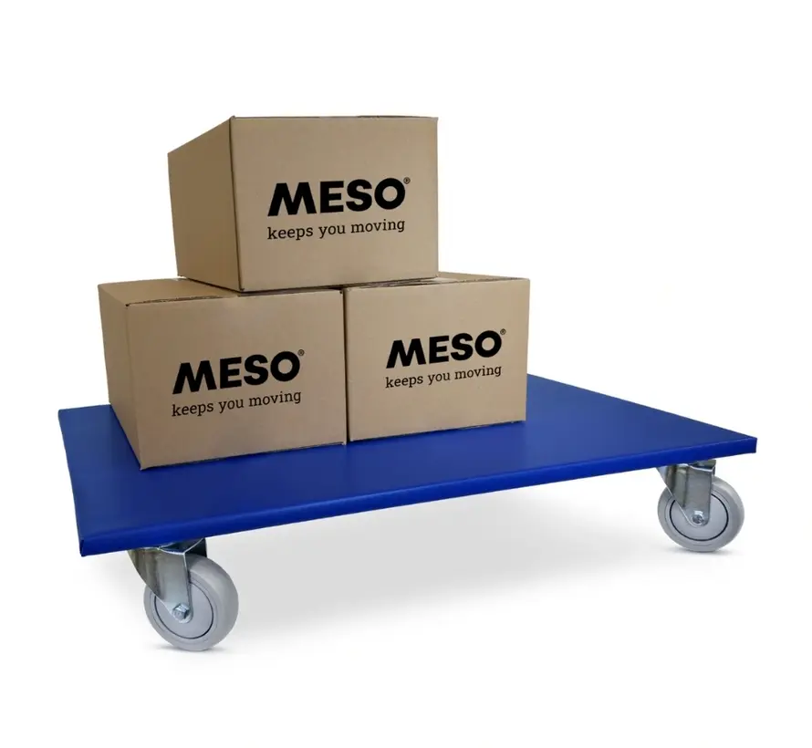 Meubelroller - Rubber wiel - 800mm x 600mm - 350kg