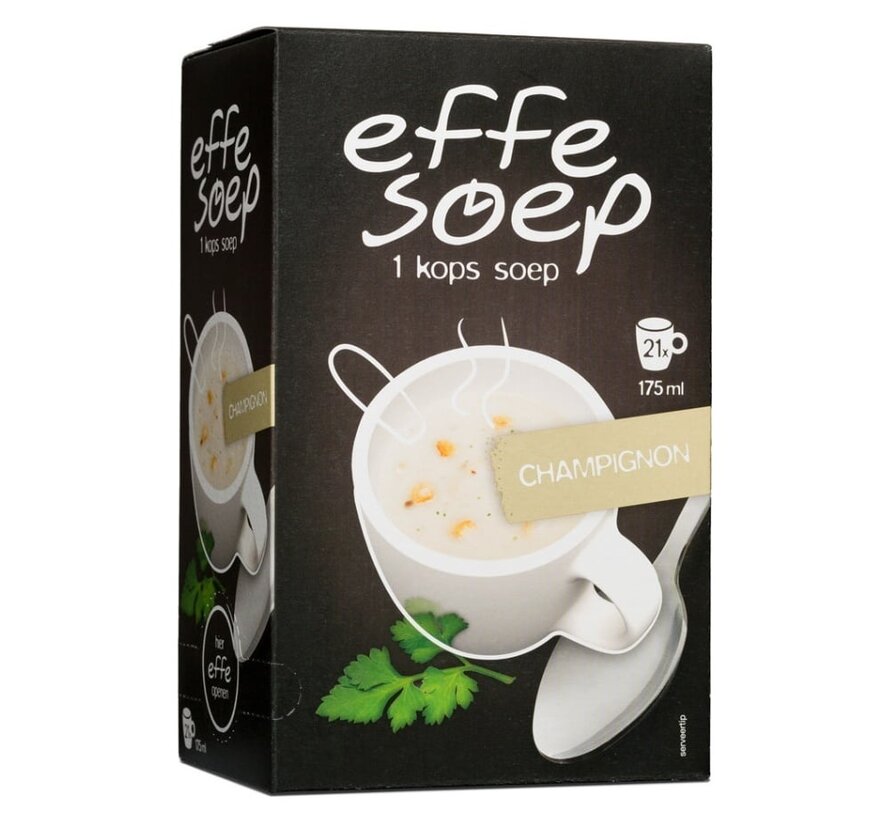 Effe soep - Champignon - 175 ml  (21 stuks)