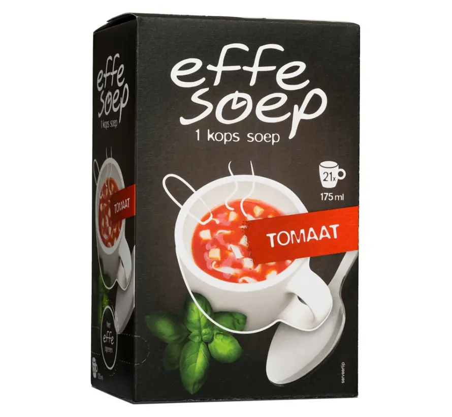 Effe soep - Tomaat - 175 ml ( 21 stuks)