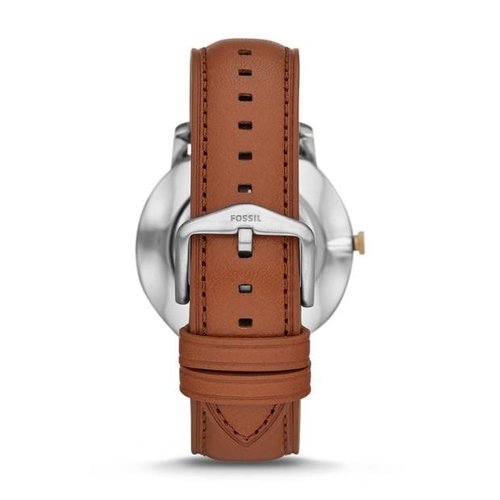 Fossil The Minimalist Carbon Series Three-Hand - Luggage Leather Watch