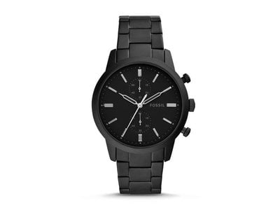 Fossil Black Stainless Steel Watch