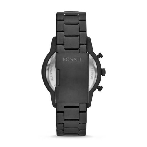 Fossil Townsman Chronograph Black Stainless Steel Watch