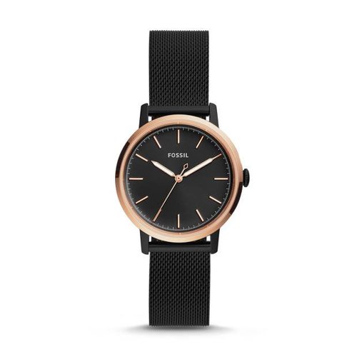 Fossil Black Stainless Steel Watch