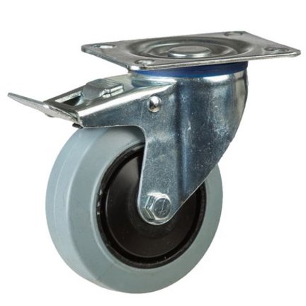 Grey elastic wheels