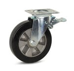 Waste container wheels