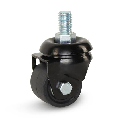 Swivel castors with M16 thread