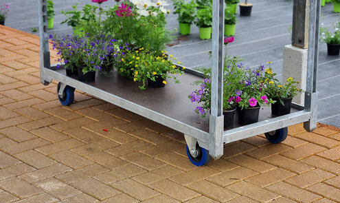 Which castor wheels for uneven surfaces?