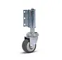 TPR stair wheel - 50mm - 35kg - swivel castor