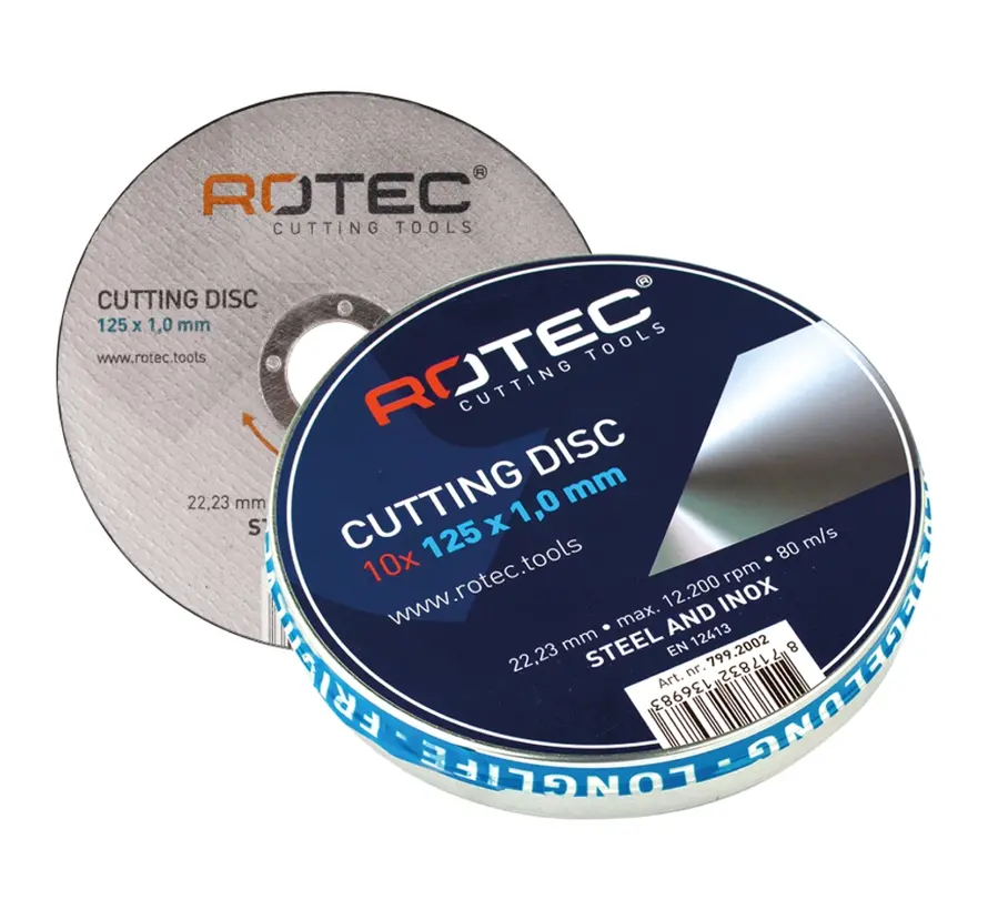 OPTI-LINE - Cutting disc - Ø125x1,0x22,2 mm (10 pieces)