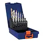 HSS-E machine tapping set - Continuous - Blank/Bronze - 7+7-piece