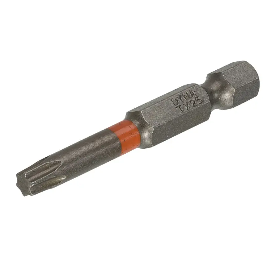 Dynaplus - Screw bit 50MM - TX-25 Orange (5 pieces)