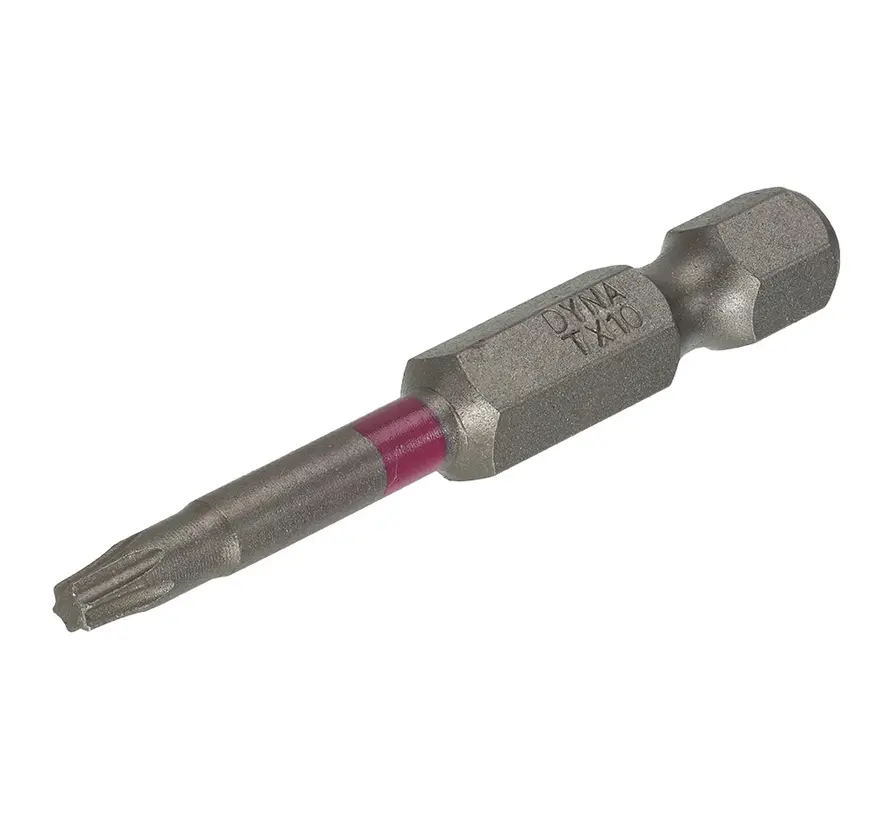 Dynaplus - Screw bit 50MM - TX-10 Pink (5 pieces)
