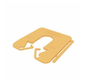 Milli-Max - Filler plate 2mm - Yellow (200 pieces)