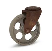 MESO Vintage - Retro design swivel wheel 125 mm - 100 kg