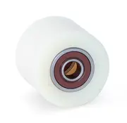 MESO Nylon pallet roller 80x70 - Shaft diameter 17mm - Ball bearing - Load capacity 700kg