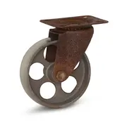 MESO Vintage - Retro design swivel wheel 125 mm - 100 kg