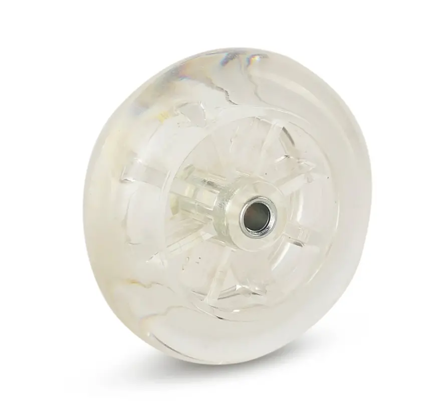 Transparent wheel 75 mm - M1-T75