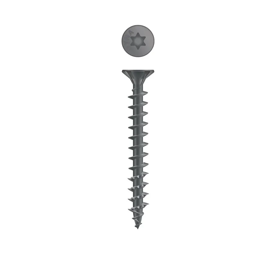 Dynaplus - Uni screws - Torx 20 flat head - 4 x 40mm - AR-Coated - Full thread (200 pieces)