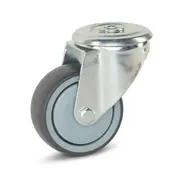 MESO Institutional swivel castor, 80 mm - 80 kg